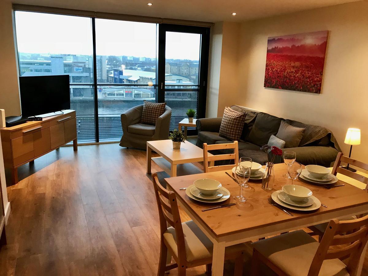 Apartament The Heights - River And City View Glasgow Zewnętrze zdjęcie