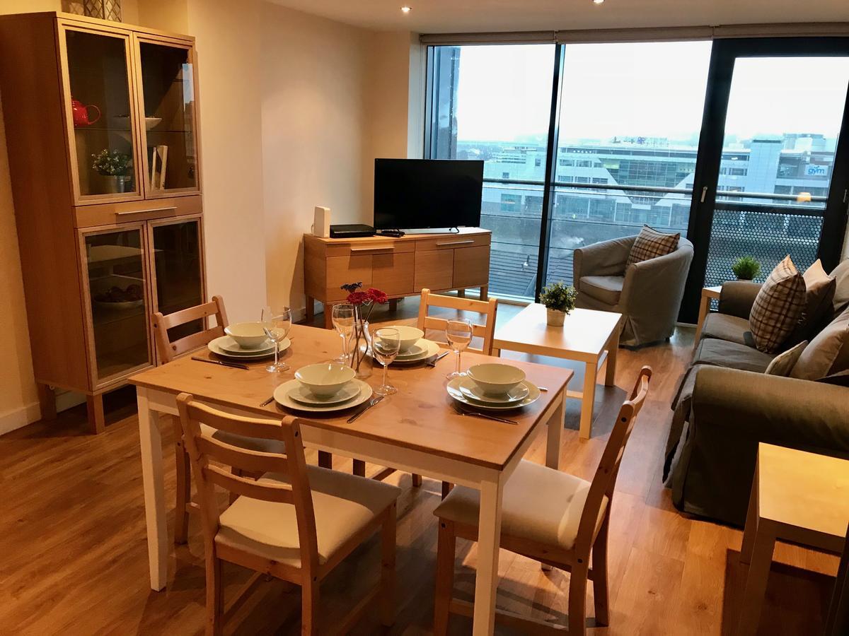 Apartament The Heights - River And City View Glasgow Zewnętrze zdjęcie