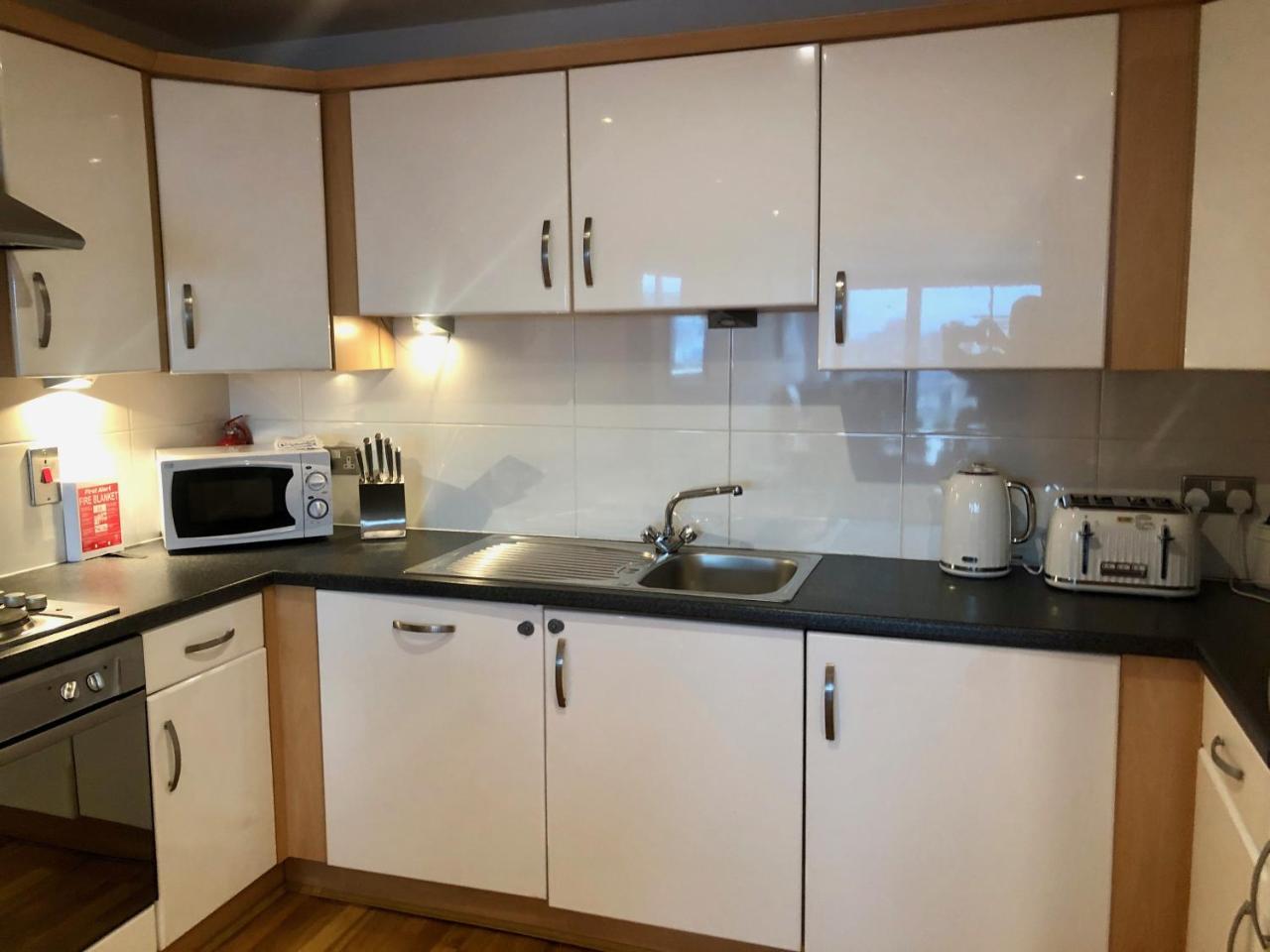 Apartament The Heights - River And City View Glasgow Zewnętrze zdjęcie