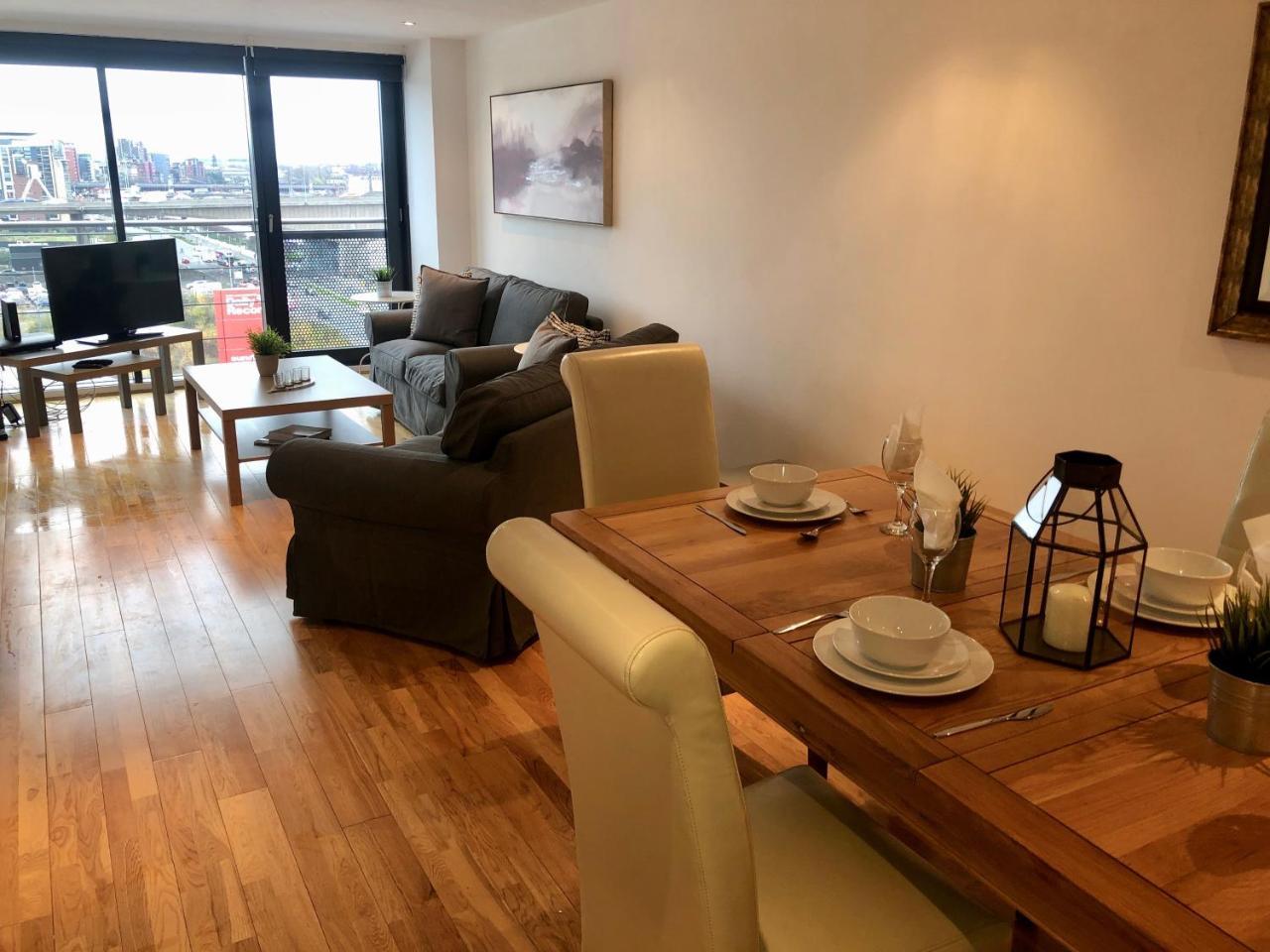 Apartament The Heights - River And City View Glasgow Zewnętrze zdjęcie