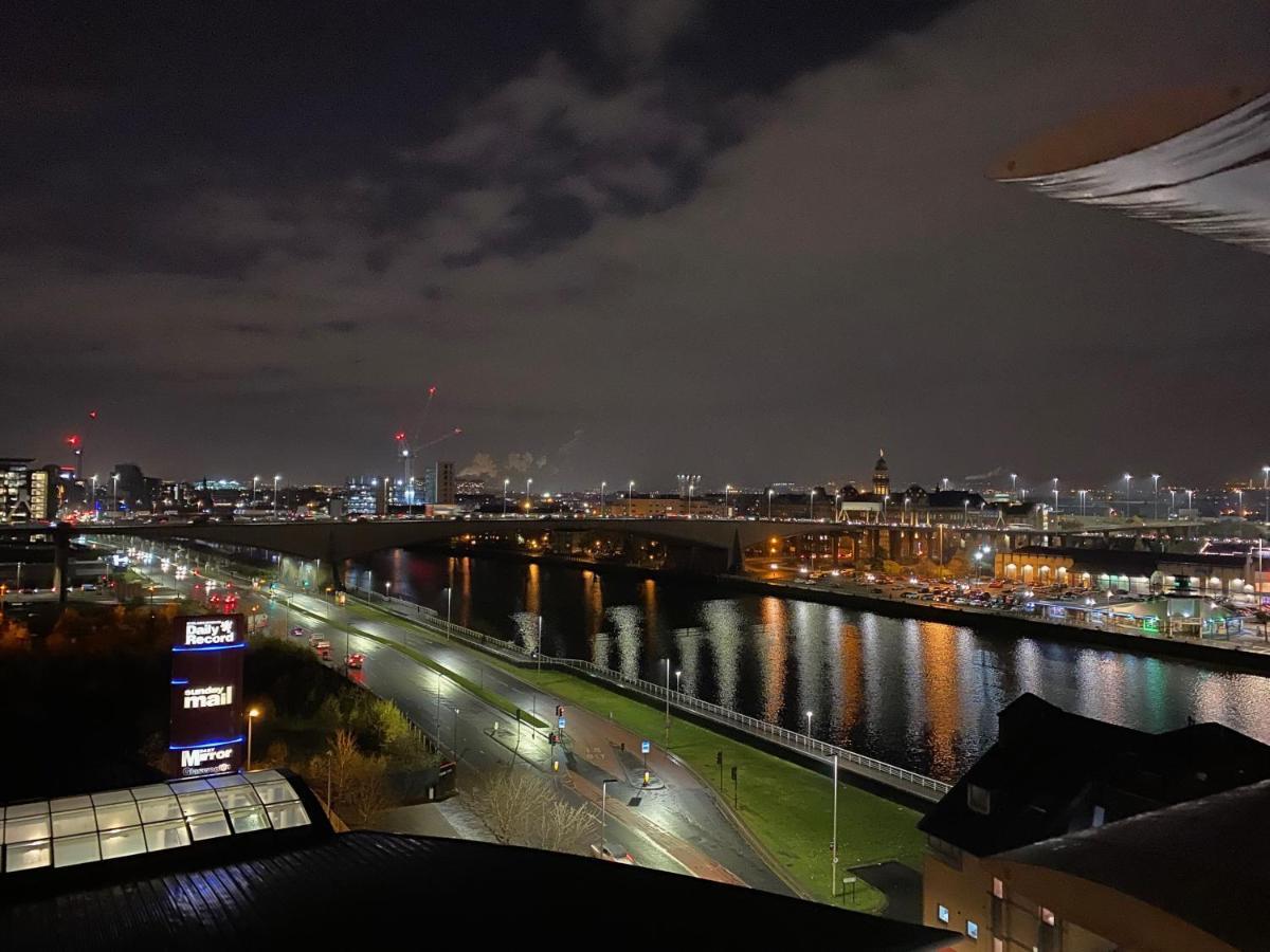 Apartament The Heights - River And City View Glasgow Zewnętrze zdjęcie